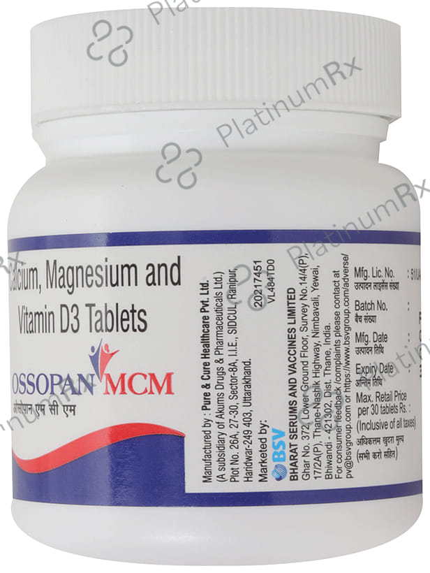 Ossopan MCM Forte Tablet