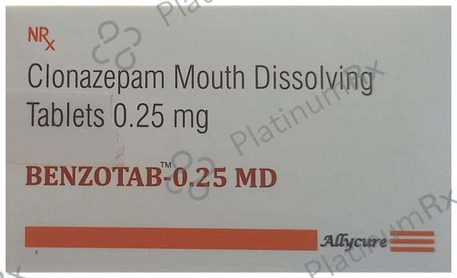 Benzotab 0.25 MD Tablet