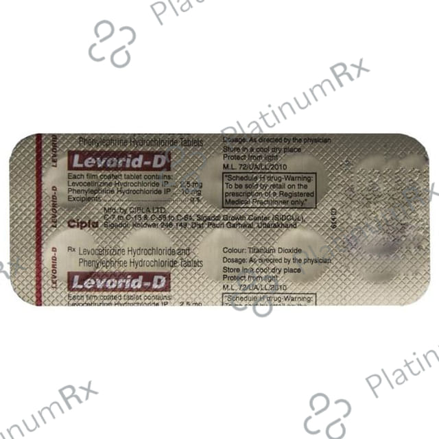 Levorid D Tablet