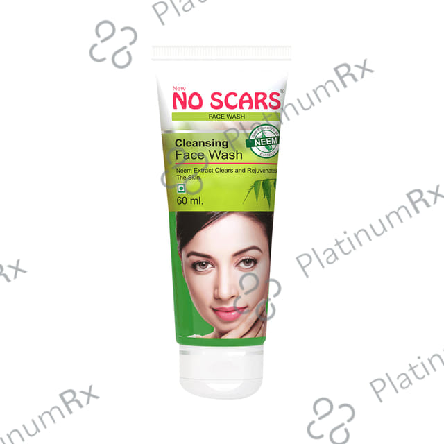 NO Scars Cleansing Face Wash with Eminence of Neem Extract (60ml)