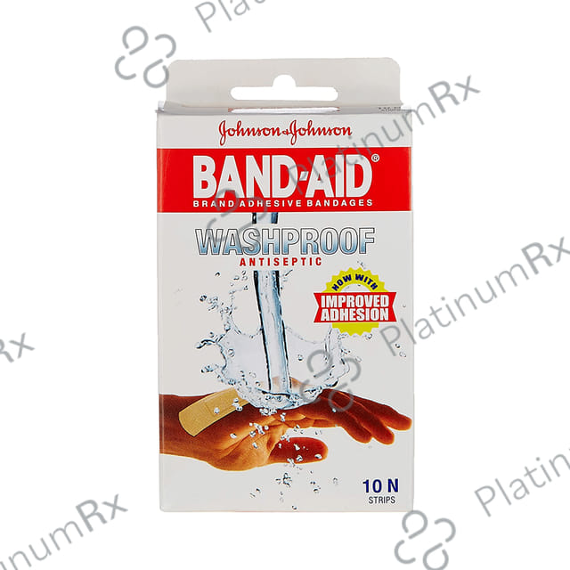 Johnson's Washproof Band Aid 10s
