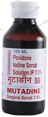 Mutadine 7.5% Solution 100 Solution