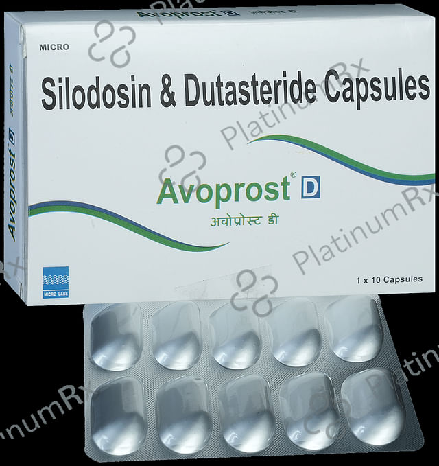 Avoprost D 8/0.5mg Capsule 10s