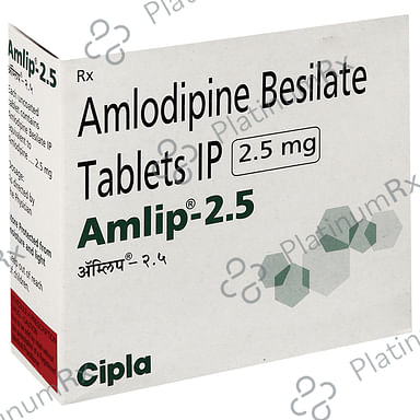 Amlip 2.5mg Tablet 10s