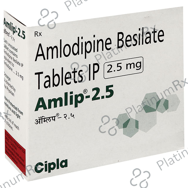 Amlip 2.5mg Tablet 10s