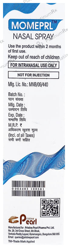 Momeprl 50mcg Nasal Spray 100MDI