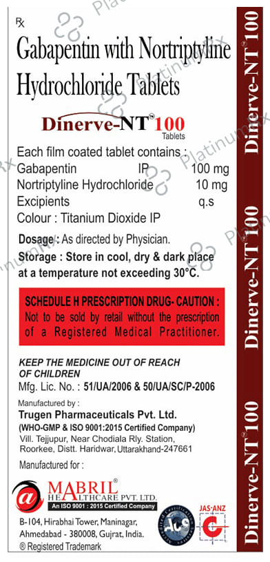 Dinerve-NT 100 Tablet