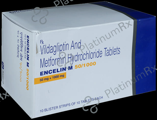 Encelin M 50/1000mg Tablet 10s