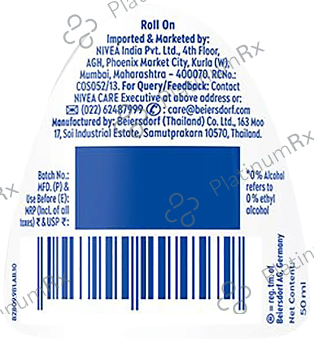 Nivea Women Deodorant Roll On Fresh Natural 50ml