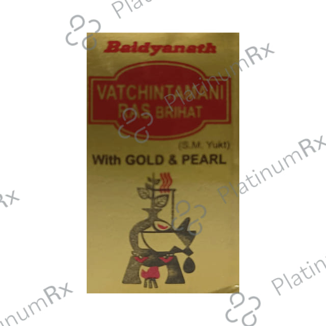 Baidyanath Vat Chintamani Ras (Vrihat) (Swarna Yukta) Tablet