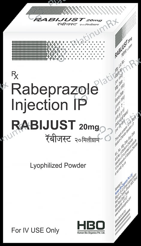 Rabijust 20mg Injection