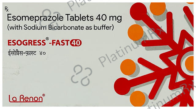 Esogress Fast 40mg Tablet 10s