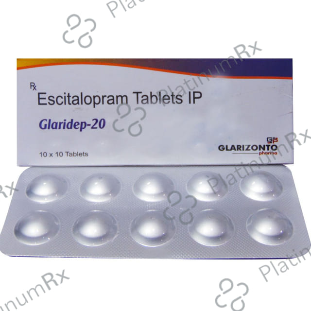 Glaridep 20mg Tablet 10s
