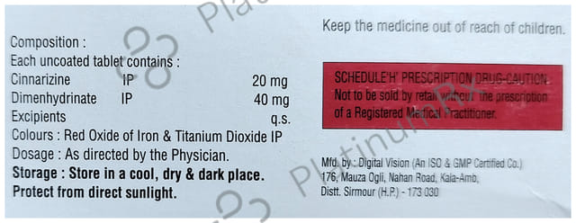 C Naz Plus 20/40mg Tablet 10s