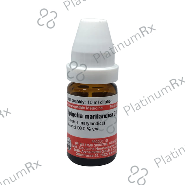 Dr Willmar Schwabe Germany Spigelia Marilandica Dilution 30