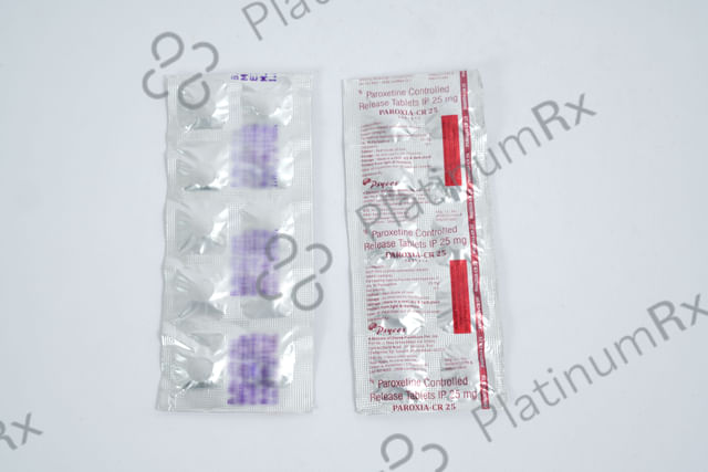 Paroxia CR 25mg Tablet 10s