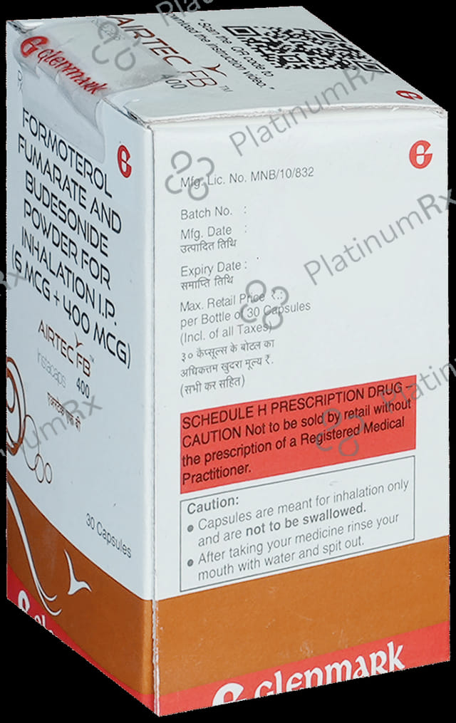 Airtec FB 400/6mcg Instacap 30s