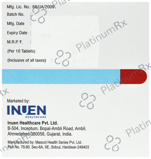 Inudap M 5/1000 Tablet ER