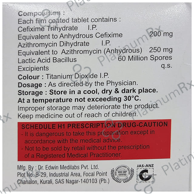 Cefibiz-AZ LB Tablet