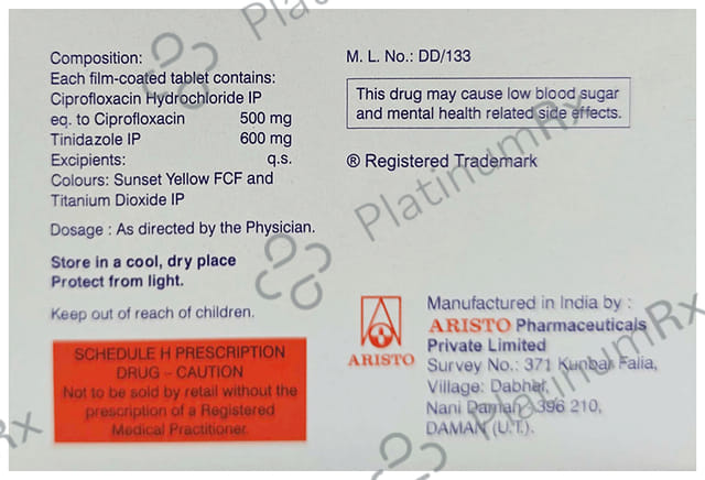 Citizol 500 mg/600 mg Tablet