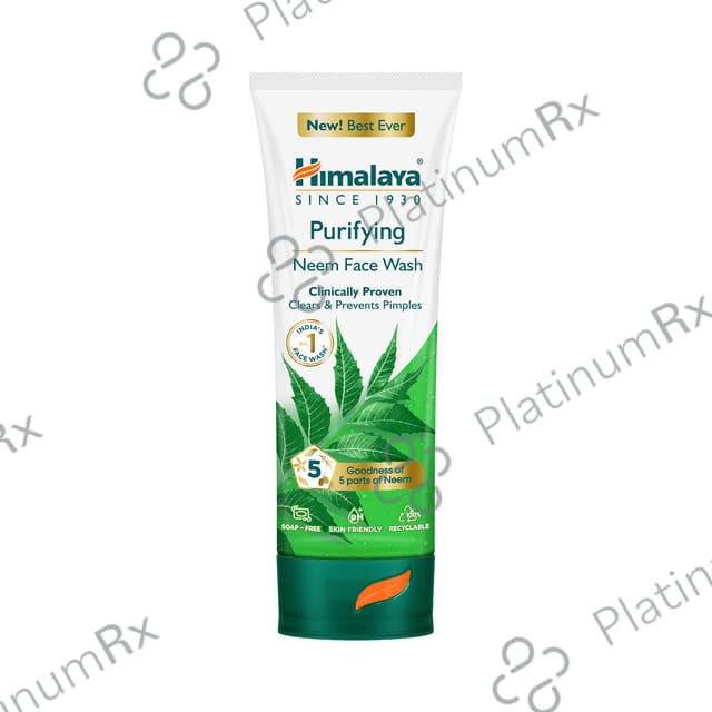 Himalaya Herbals Purifying Neem Face Wash 100ml
