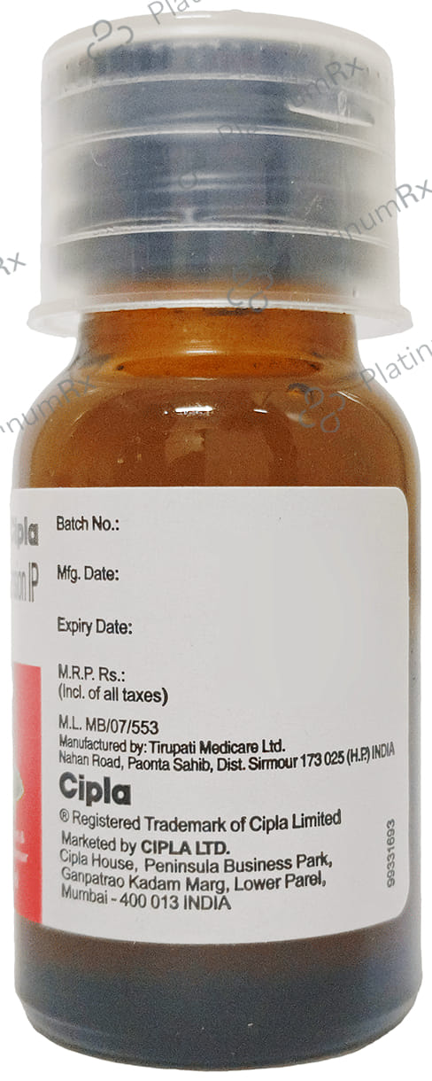 Azicip 100mg Oral Suspension 15ml