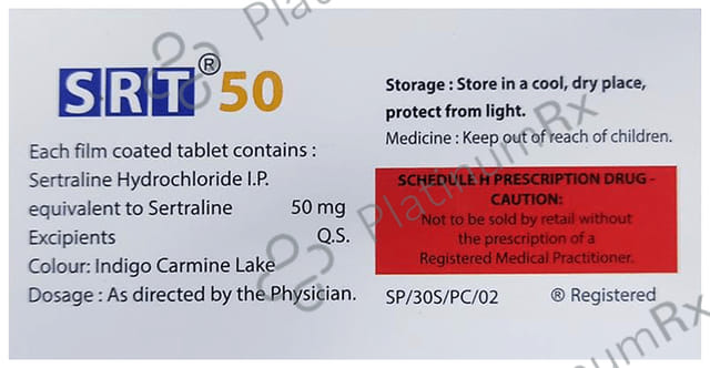 S R T Tablet 50mg