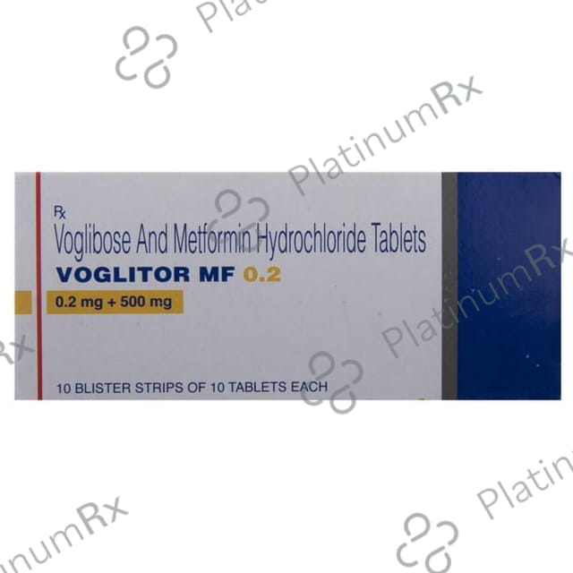Voglitor MF 0.2/500mg Tablet 10s