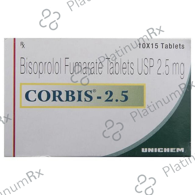 Corbis 2.5mg Tablet 15s