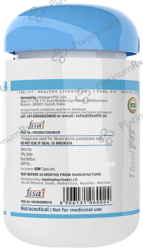 iFeelFIT Alpha Lipoic Acid ALA 300mg Veg Capsule 60s