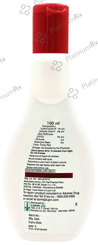 Lupizol ZS Anti dandruff Shampoo 100ml