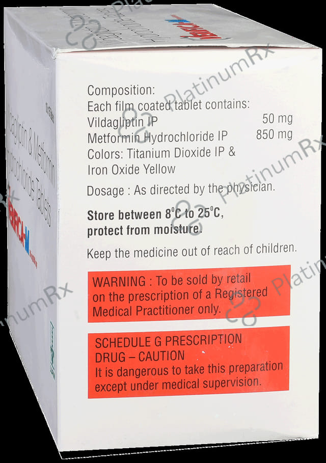 Verifica M 50/850mg Tablet 15s