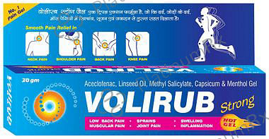 Volirub Strong Hot Gel