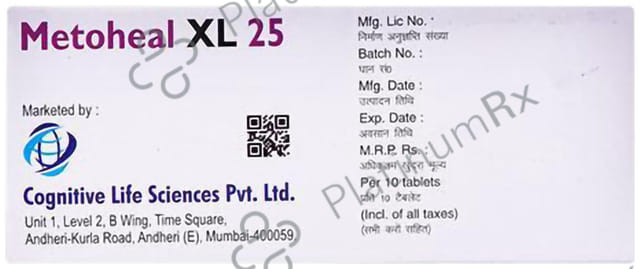 Metoheal 25mg Tablet XL 10s