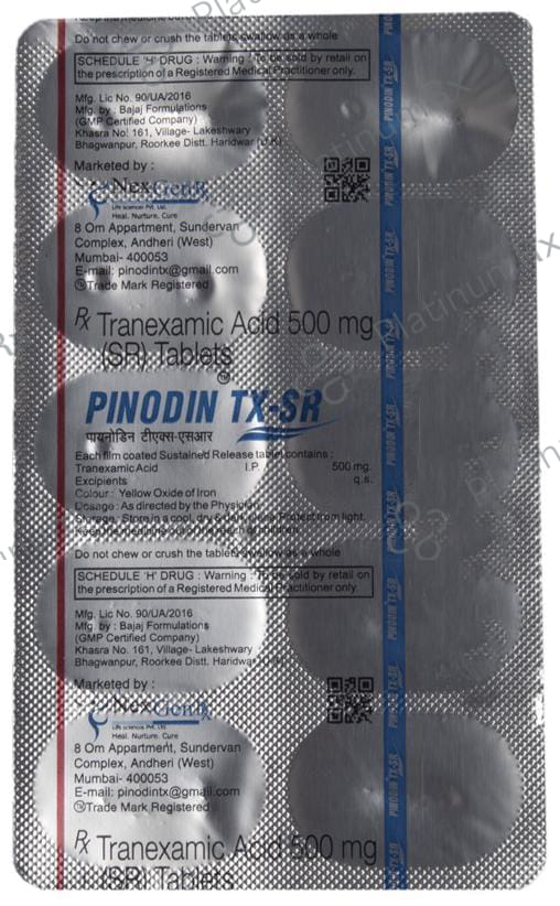 Pinodin TX-SR Tablet