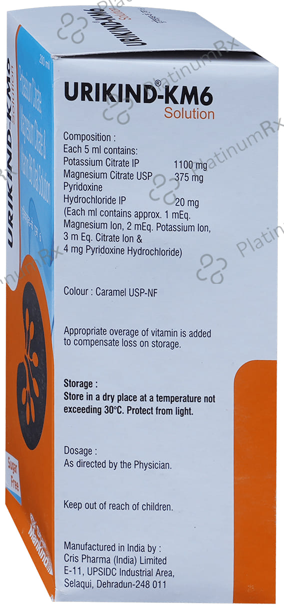 Urikind KM6 Oral Solution 200ml