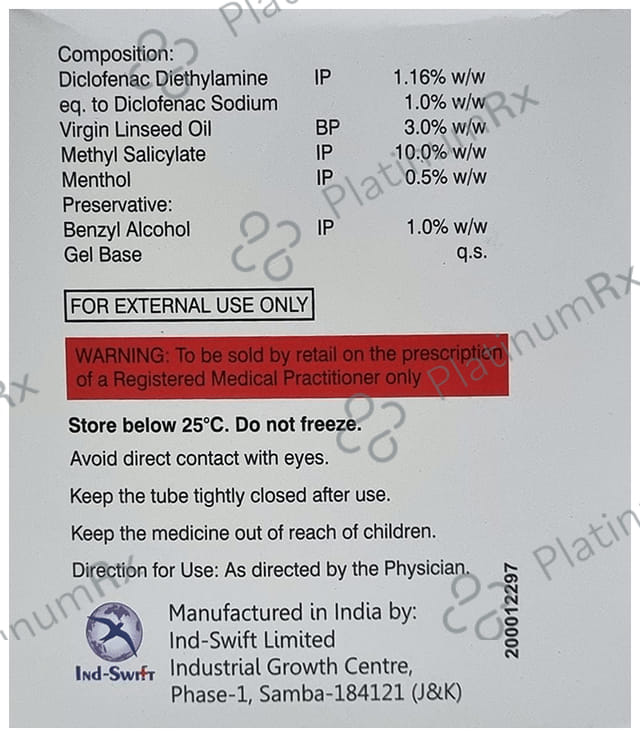 Eldofen Pain Relief Gel