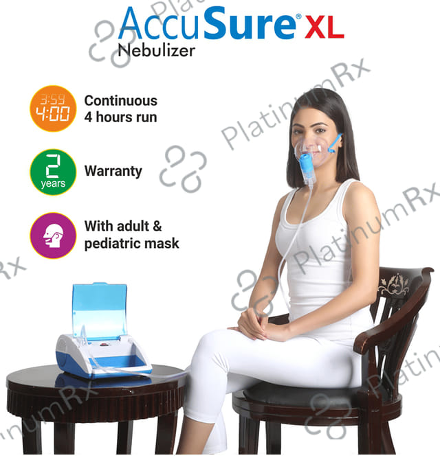 AccuSure Nebulizer XL Blue