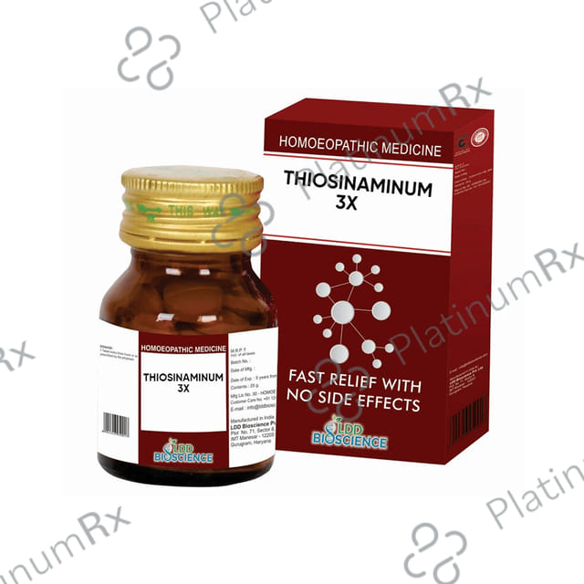 LDD Bioscience Thiosinaminum 3X