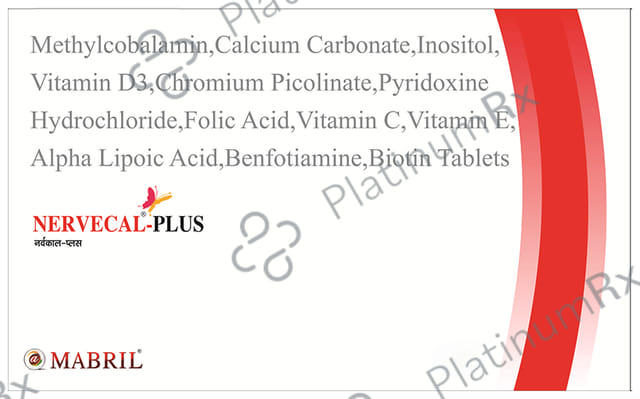 Nervecal Plus Tablet 10s