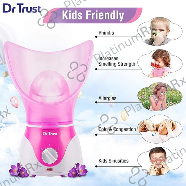Dr Trust Facial Steamer & Vaporizer Pink 901