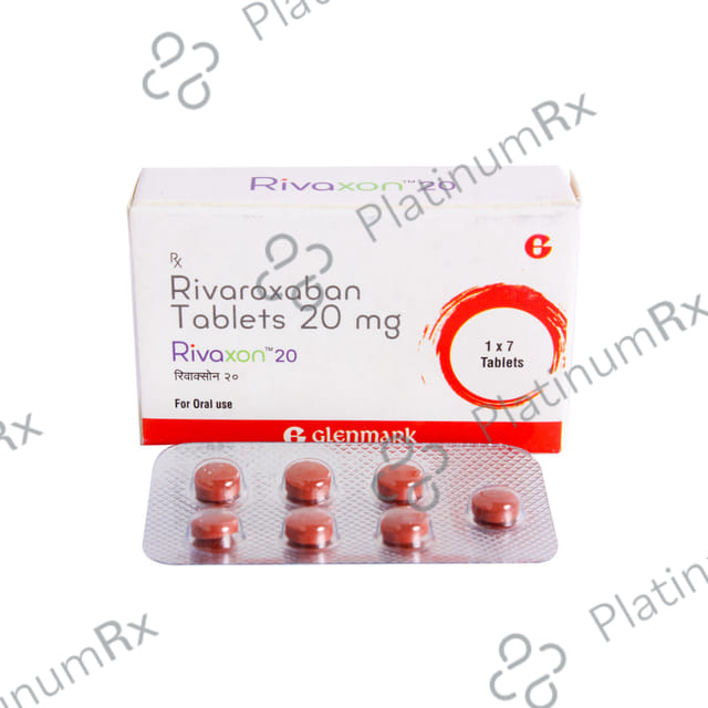 Rivaxon 20mg Tablet 7s
