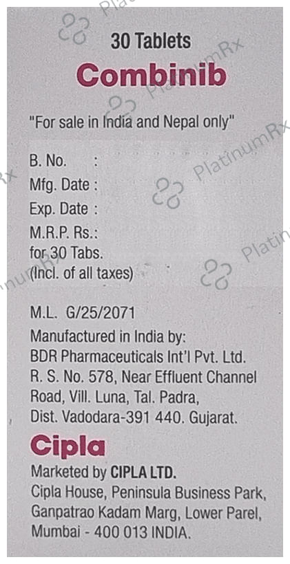 Combinib 250mg Tablet