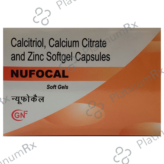 Nufocal Soft Gel Capsule 10s