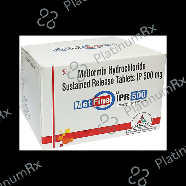 Metfine IPR 500 Tablet SR