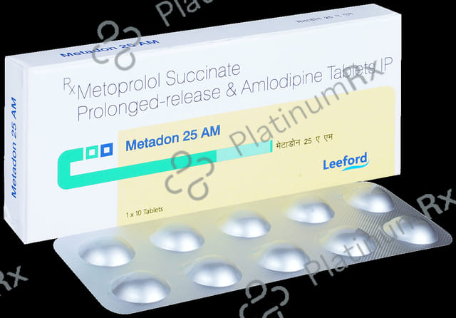 Metadon 5/25mg AM Tablet PR 10s