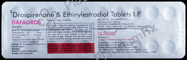 Dafadros 3/0.035mg Tablet 21s