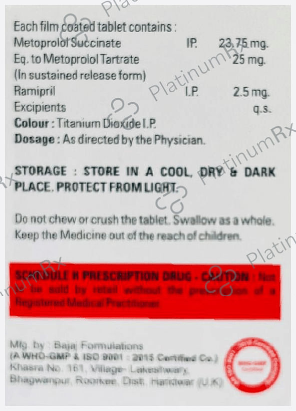 Metanew R 25mg Tablet SR 10s