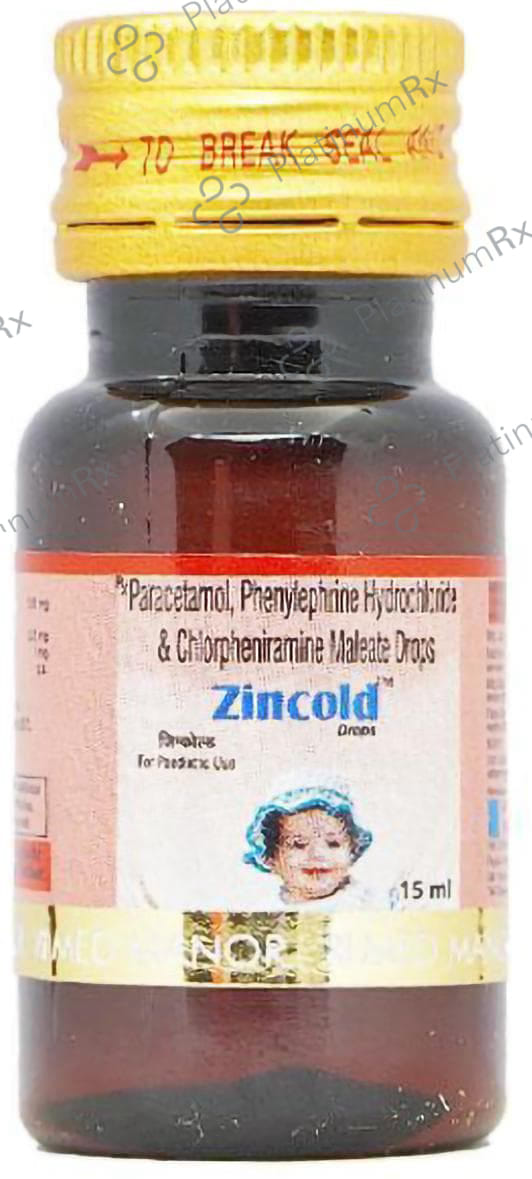 Zincold 1/125/2.5mg Drop 15ml