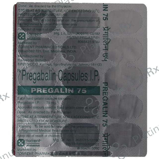 Pregalin 75 Capsule